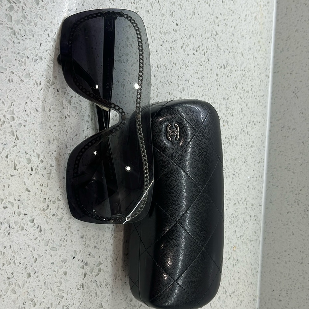 Black Chanel Sunglasses